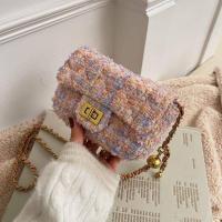 ราคา ส่งฟรี Mini CC ผ้าทวิต กระเป๋าสะพาย กระเป๋าสะพายข้าง กระเป๋าแฟชั่น พรีเมียม งานเนียบ เรียบหรู สวย ใช้ได้ทุกวัน ราคาถูก สินค้าพร้อมส่ง hot (15275080477)