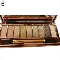 ราคา 9 Color Palaces Eyeshadow Palette Glitter Matte Pearlescent Shimmer Shinny Pigment Diamond Eye Shadow Cosmetic Makeup (20682034040)