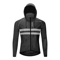 ราคา WOSAWE Thin Hooded Caps Men Bike Jackets Windproof Reflective Water Rain Repellent Running Windbreaker Coats Cycling Jacket (12134868062)