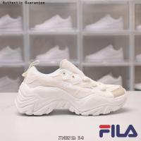 ราคา ฟิล่า FILA Hillside Chunky Sneakers Retro Outdoor Style for Women Clunky Dad Shoes รองเท้าฟิตเนส รองเท้าเทนนิส รองเท้าสเก็ตบอร์ด รองเท้าผ้าใบนักเรียน (21169664932)