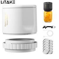 ราคา 10W Electric Mason Jar Vacuum Sealer Kit Built in Charging Battery 500CC Capacity Sealing Machine For Wide Mouth Regular Mouth Mason Jars (20931170870)