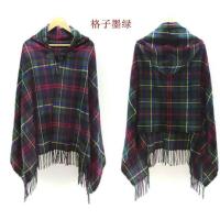 ราคา ผ้าพันคอผ้าคลุมไหล่โบฮีเมียนแบบชนเผ่ามีฮู้ดตะเข็บเสื้อคาร์ดิแกนลายทางผ้าห่มปอนโชผ้าคลุมไหล่พร้อมพู่ (20092391276)