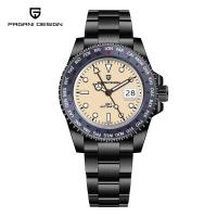 ราคา Pagani Design ต้นฉบับ 40MM GMT นาฬิกาผู้ชาย นาฬิกาออโตเมติก ญี่ปุ่น seiko NH34นาฬิกาวินเทจ 100M นาฬิกากันน้ำ นาฬิกาผู้ชาย automatic PD 1758 (18708659974)