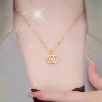 ราคา สร้อยคอจี้รูปตัว คู่ สไตล์ชาแนลสำหรับผู้หญิง (21198289473)