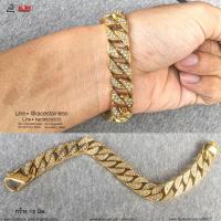 ราคา สร้อยข้อมือเพชร ทองDiamond gold CZ เพชรcz เนื้องานแท้ งานสแตนเลสแท้316L 100 รุ่นนิยม allacc (2515342581)