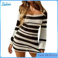 ราคา Funtie เสื้อคาร์ดิแกนด้านหน้าสำหรับผู้หญิงเสื้อถักโครเชต์เสื้อกันหนาวไหมพรมแขนยาว (21314639538)