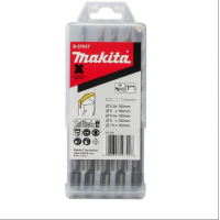 ราคา MAKITA ชุดดอกสว่าน ดอกสว่านโรตารี่ SDS PLUS เจาะปูน คอนกรีต แบบ 5 ตัว ชุด B 57037 D 17784 (20976299400)