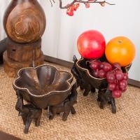 ราคา ถาดผลไม้ ถาดไม้ ของตกแต่ง ถาดไม้แกะสลัก ถาดเอนกประสงค์ ถาดไม้ทรงช้าง (21346765065)