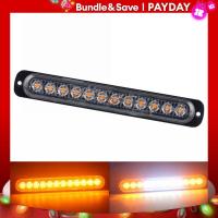ราคา 1x Stroboscopes Strobe 12ไฟแฟลช LED Auto 12 24V ฉุกเฉินกระพริบด้านข้าง Marker Light บาร์สว่างตลอดเวลาไฟ (21170025470)