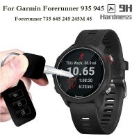 ราคา ฟิล์มกันรอยสำหรับหน้าจอกระจกเทมเปอร์ Garmin Forerunner 935 945 735 645 245 245ม 45สปอร์ตฟิล์มป้องกันสายรัดข้อมือนาฬิกาอัจฉริยะ (11330919827)