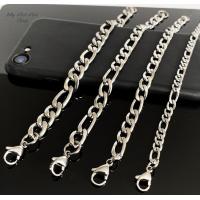 ราคา สร้อยข้อมือสแตนเลส 5 10mm เลสข้อมือ สร้อยข้อมือ โซ่ แสตนเลสแท้ ไม่ลอกไม่ดำ ใส่อาบน้ำได้ No 5 (18065369966)