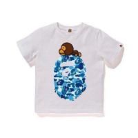 ราคา New BAPE clothing summer pe head cartoon camouflage round neck short sleeved T shirt (20345956069)