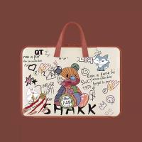 ราคา กระเป๋าแล็ปท็อป กระเป๋าโน๊ตบุ๊ค กระเป๋าใส่แล็ปท็อปลายการ์ตูนน่ารักขนาด 13 3 14 15 6 นิ้ว Crayon Shin โดราเอมอน (20280640407)