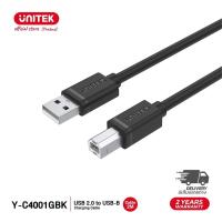 ราคา Unitek สายปริ้นเตอร์ USB 2 0 to USB B Printer Cable รับประกัน 2 ปี (20628948220)