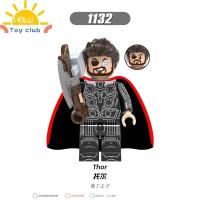 ราคา HowarBessi หุ่นบล็อกตัวต่อ X0240ซุปเปอร์ฮีโร่กัปตันมาเวล Thor Stoneman Nova (20392641040)