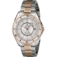 ราคา Bulova Womens 98M113 WINTER PARK Two Bone Bracelet Watch (20594510898)