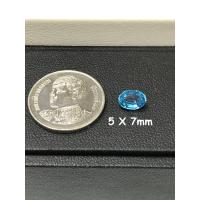 ราคา Nano Aquamarine Greenish Blue นาโนแล็บ อความารีน Green Blue Lab created Aquamarine Oval รูปทรงวงรี รูปไข่ ราคาเป็นเม็ด Price Per Pcs (20156857525)