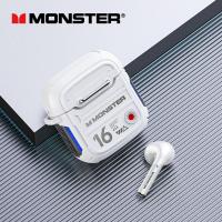 ราคา K11Lenovo Monster XKT16 TWS หูฟังบลูทูธไร้สาย Hi Fi สเตอริโอ ความทนทานสูง สวมใส่สบาย 5 3 (20557788934)