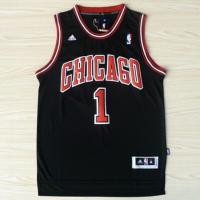 ราคา NBA Jersey Chicago Bulls No 1 Rose Rose Jersey Sports Jersey The New New fabric black (19784470074)