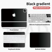ราคา Suitable for Magic keyboard sticker skin 2020 2021 ipad Pro 11 12 9 inch ipad pro 4 6 ipad air 5 10 9 inch 2022 sticker protective film solid color simple anti scratch film (16593504168)