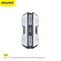 ราคา Awei T59 หูฟังไร้สายบลูทูธ บลูทูธ 5 3 กันน้ำ IPX4 หูฟังเกมมิ่ง ชุดหูฟังเครื่องกลโลหะผสมสังกะสีสำหรับเพลงสำหรับเล่นเกม (20833024222)