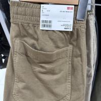 ราคา Uniqlo Uniqlo Mens Washed Knit Elastic Shorts Casual Sports Shorts Cropped Pants 461140 461142 (19723881316)