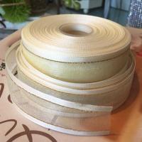 ราคา 1 นิ้ว ริบบิ้น ผ้าแก้ว ขอบทอง ริบบิ้น ผ้าแก้ว ริบบิ้น ribbon for diy แบ่งตัดความยาวจากม้วน ริบบิ้นสำหรับวันพิเศษ และวันเทศกาล (11632721901)