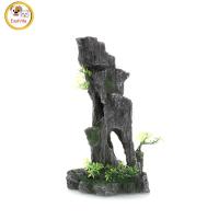 ราคา เครื่องประดับหินการจัดตู้ปลาจำลองสำหรับตกแต่งตู้ปลาหินตกแต่งถ้ำซ่อนปลาเสือภูเขาทำจากเรซิ่นเทียม (21235467727)
