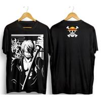 ราคา เสื้อยืดพิมพ์ลาย S 5XL Tshirt Baju Distro Anime Onepiece Sanji Siluet SANJI SILUET (21186182101)