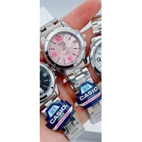 ราคา sale นาฬิกาคาสิโอ นาฬิกาcasio นาฬิกา ผู้หญิง สีชมพู นาฬิกาข้อมือผู้หญิง สวยงาม ระบบควอตซ์ ตัวติดคลิปล๊อค (20859863353)