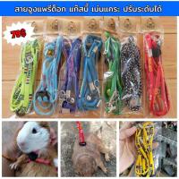 ราคา สายจูงกระต่าย แพรี่ด็อก กระรอก แก๊สบี้ปรับระดับได้ สายยาว 1 เมตร แพรี่ด็อก (17433292780)