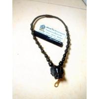 ราคา สร้อยกะลา แต่งไม้มงคลงิ้วดำก้ามปูสแตนเลสทองเลเซอร์24k (620604038)