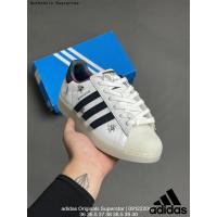 ราคา Adidas Originals Superstar Classic Versatile Casual Sports Platform Shoes รองเท้าผ้าใบผู้ชาย รองเท้าวิ่ง รองเท้าฟุตบอล รองเท้าสเก็ตบอร์ด รองเท้าผ้าใบสีดำ (21135080515)