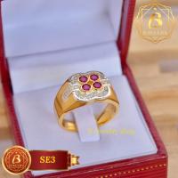 ราคา แหวนเพชรCZ เพชรน้ำหนึ่ง เกรดพรีเมี่ยม (15574619132)
