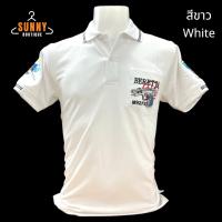 ราคา SunnyBoutique เสื้อโปโล ผู้ชาย ปักลายปืน มีกระเป๋าหน้าอก ทรงสวย คุณภาพดี Cotton 100 (19114354722)