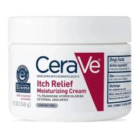ราคา CeraVe Itch Relief Moisturizing Cream Dry Skin Itch Relief Cream with Pramoxine Hydrochloride Fragrance Free 340g (20600543920)