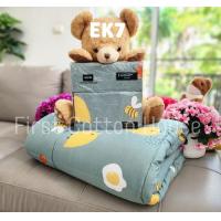 ราคา ชุดผ้าปูที่นอนรุ่น EK 7 12 Cotton House รุ่นสูง 10 นิ้ว ลายการ์ตูนสดใส (21228068554)