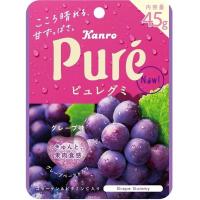 ราคา 3แพ็คขนมที่นิยมในญี่ปุ่นแนะนำอร่อยลูกอมเยลลี่ผลไม้รูปหัวใจ kanro ganle PURE (20683225643)