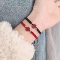 ราคา สร้อยข้อมือเชือกสีแดงเครื่องรางสำหรับผู้หญิงเชือกถักมือ (20332476829)