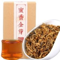 ราคา Honey Fragrant Golden Bud Black Tea Dian Hong Black Chinese Tea Red Tea 100g box Chinese tea leaves products Loose leaf original Green Food organic (20647142394)