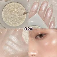 ราคา เครื่องสำอางสำหรับผงแป้งไฮไลท์ลายนูน3D แต่งหน้าคอนทัวร์ใบหน้าชิมเมอร์แสงน้ำไฮไลท์พาเลทให้ความกระจ่างใส (17862176643)