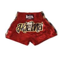 ราคา cod กางเกงมวยลายไทยแทบข้าง กางเกงซ้อมมวย RAJA BOXING ผ้าต่วนแท้100 Muay Thai shorts vcbtcvr (21176830782)