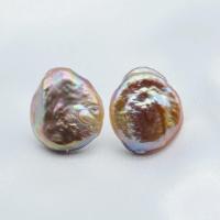 ราคา Womens pearl earrings oversized pearls white natural baroque pearls 925 silver ladies gift (12959729652)