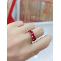 ราคา แหวนนากหัวทับทิม แหวนนากหัวพลอยแดง (14013604806)