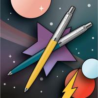 ราคา ปากกาลูกลื่น Parker Jotter Glam Rock 70S แพ็คคู่ (14119407991)