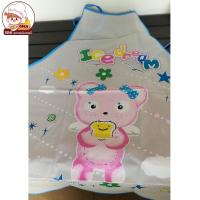 ราคา ผ้ากันเปื้อน PVC กันน้ำ ลายการ์ตูน ผ้ากันเปื้อนพลาสติกพีวีซี (13620523937)