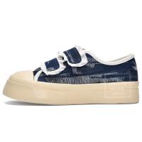 ราคา MISTERY รองเท้าผ้าใบส้นสูง ตีนตุ๊กแก รุ่น PUFFS สีขาว MIS 1304 (20766111009)