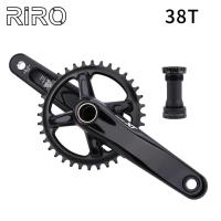 ราคา RIRO สำหรับ SHIMANO XT จักรยานเสือภูเขา170มิลลิเมตร 175มิลลิเมตรหมุนกลวงชิ้นเดียว Crankset แผ่น9 12ความเร็ว32 34 36 38ครั้งฟันแผ่นเดียว (16480260405)