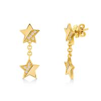 ราคา Jewellista ต่างหู Anda ดีไซน์รูปดาว เงินแท้ ประดับพลอย CZ (17242712198)