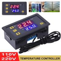 ราคา ตัวควบคุมอุณหภูมิแบบจอแสดงผลแอลอีดี W3230 DC 12V 24V AC 110V 220V เครื่องทำความร้อน ความเย็น20A ตัวควบคุมอุณหภูมิดิจิตอล (21087505851)